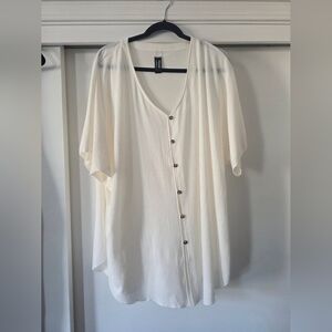 Hurley Cream Button-Down Shirt